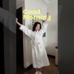 Good Morinig🌴ショート丈パーカーでスタイルアップ✨ #ootd