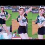 [4k] KT위즈 귀요미 치어리더 🤩이예빈 아웃송 모음😊😍
