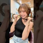 Kazue – Long Hair ➡️ Short Hair💖 どう？🥰 #ショートヘア #cyberjapan #イメージチェンジ