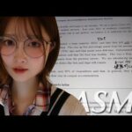 【ASMR囁き】共通テスト2026「英語リーディング問題」を解いてみる✏️【iPad Pencil】【作業用】