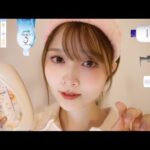 【ASMR】一緒に寝る準備をしよう🛀🫧【ロールプレイ】（スキンケア | ヘアケア | 寝る前の癒し😪）