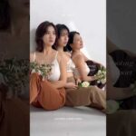 ブラの下に重ねて着るシルクレイヤードブラ🤍撮影にお邪魔しました！